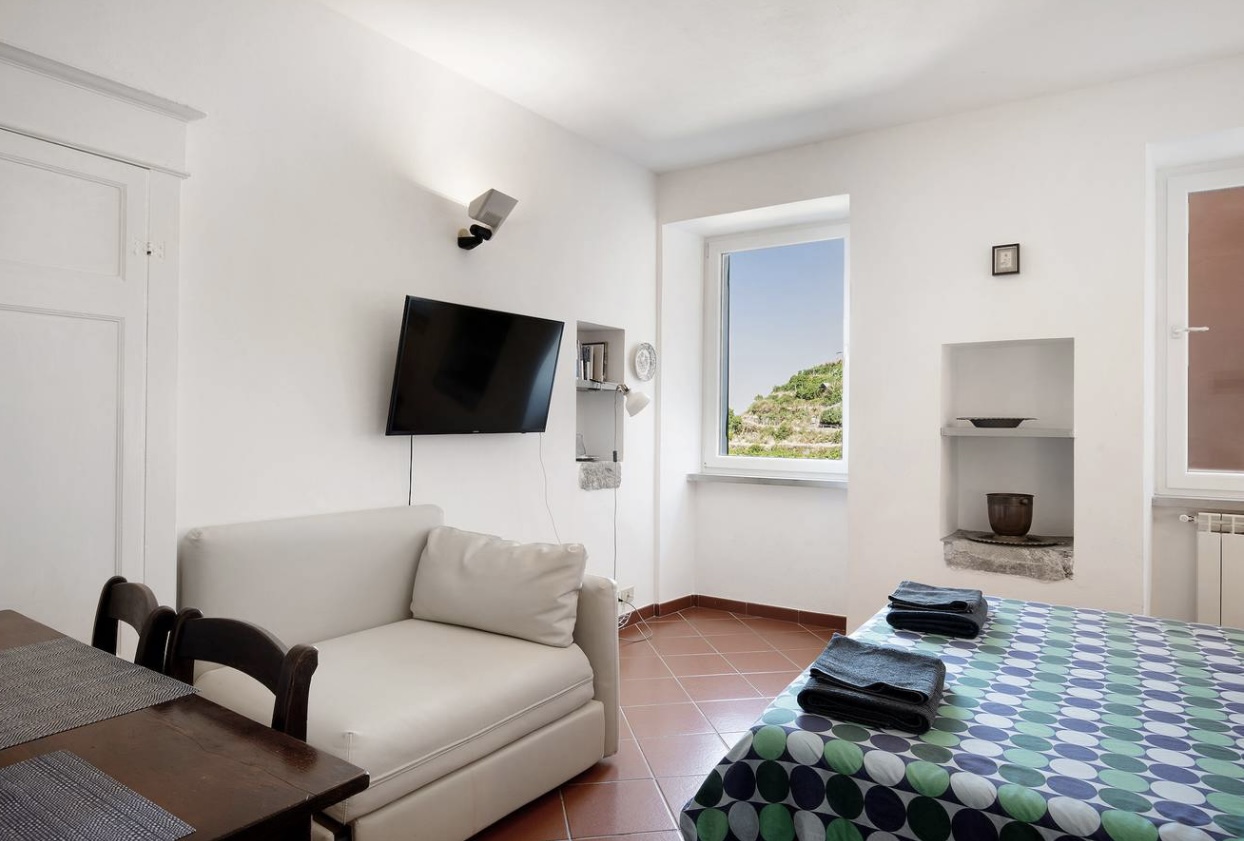 Dolphin studio, sea view over Manarola — CasEstate